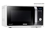 Samsung MG23F301TAW/EG Mikrowelle mit Grill / 800 W / 23 L Garraum / 48,9 cm Breite / Keramik-Emaille-Innenraum / 20 Vitalprogramme / weiß - 3