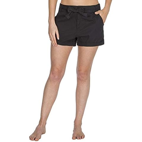 Metzuyan Women's Cotton Tie Belt Shorts Cover