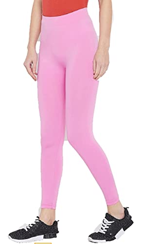 Image of Women's Cotton Chudidar Leggings | Stretchable | High Rise | Full Length | Soft & Comfortable | Ethnic Wear Bottom