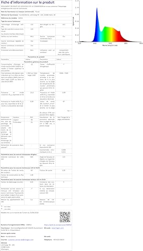 Fluval AquaSky 2.0, LED Beleuchtung fuer Suesswasser Aquarien, 83 - 106,5cm, 25W