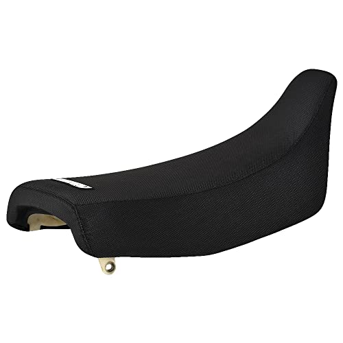 Enjoy Mfg Seat Cover - Compatible Fit for 1978-2005 Kawasaki KLR 250#314 (All Black Standard)