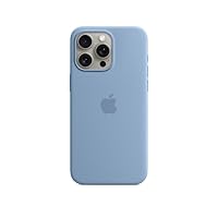 Apple Custodia MagSafe in silicone per iPhone 15 Pro Max - Blu inverno ​​​​​​​