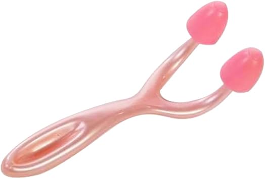 Facial Massage Roller, Y-Shaped, No Charging Required, Small Face, Prevents Swelling, Facial Point Massager, Nose Muscle Line Care, Plastic, Push and Rinse, Easy One Hand