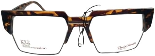 Eyeglasses, Tortoise Shell Brown Frame, Square Shape, Prescription Ready