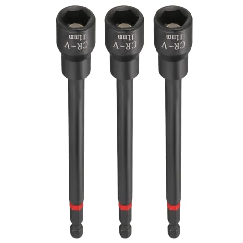 Foret pour tourne-écrous 11mm long pour bloquer vos vis sans glisser