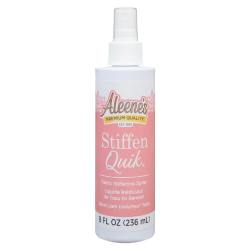 Aleenes 15581 Stiffen-Quick Fabric Stiffening Spray 8oz Original Version Packaging may vary