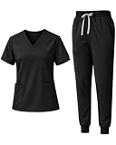 Eadflie Scrubs Set for Women