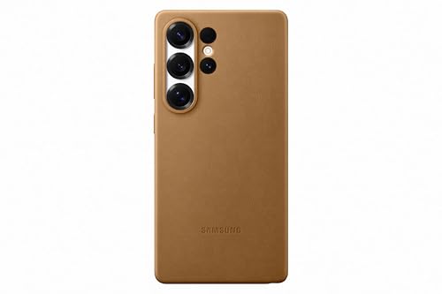 Samsung Kindsuit Case EF-VS938 fĂĽr das Galaxy S25 Ultra, Smartphone Cover, Handy-HĂĽlle, Schutz Case, Kratzfest, Camel