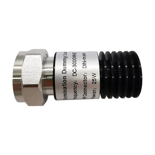 Carga ficticia DIN 7/16 macho 25W que disipa calor eficientemente de CC a 3 GHz