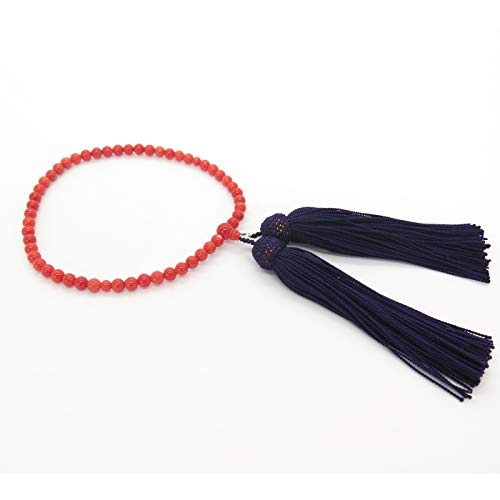 珊瑚 念珠 楽天市場】【最高級天然石念珠】4.7mm地中海産天然赤サンゴ(赤