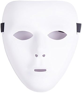 Jabbawockeez Hip-hop Mask for Halloween Cosplay Costume Party - White