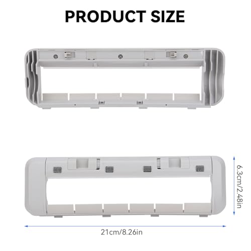 Image of Brush Guards Back Cover for Dreame X30 Ultra /X40 Ultra /L10s Ultra /L20 Ultra /L10s Pro Ultra /L10s Plus /Gen 2 /L30 Ultra /L40 Ultra /D10s Plus /Gen 2 /L10s Ultra Gen 2 / D9 Max Gen 2 /Xiaomi X20+(White)