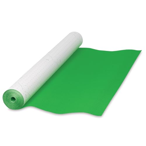 Corobuff 006039 Fade Resistant Solid Color Corrugated Paper Roll, Emerald Green