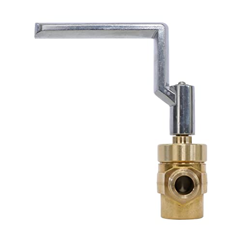 Endurance Pro Wr-Gv Wok Gas Valve With Handle For Commercial Wok Range, Csa Approved, 1/2" Npt X 1/2" Npt 1/2 Psi, For Jade 4418600000, Imperial 16201620 #TOP4