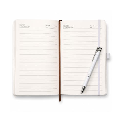 Image of Personalised Diary with Name & Engraved Metal Ball Pen for Men & Women | Customised Hard Board Notebook with 150 Ruled Pages | Custom Diary Pen Gift Set for Employees, Diwali Gifts for Men & Womens Corporate Gifts - Future