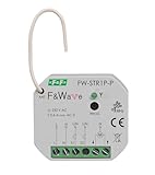 Con un design confortevole Controller per tapparelle radio 230V per fi60 100-265V AC/DC Multifunzione da incasso FW-STR1P-P f&f 5902431670959