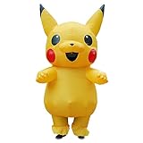 JASHKE Disfraz Inflable Disfraces de Pikachu Disfraz Hinchable Adulto