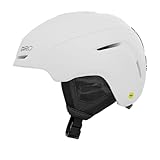 Giro Neo Jr. MIPS - Casco de nieve para niños, color blanco mate, talla M (55,5-59 cm)