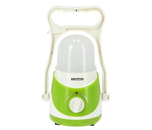 Rechargeable LED Emergency Light, Orange/White