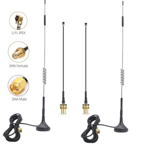 Antenne LoRa V3 915 MHz Meshtastic haute performance avec embase aimantée stable - 2