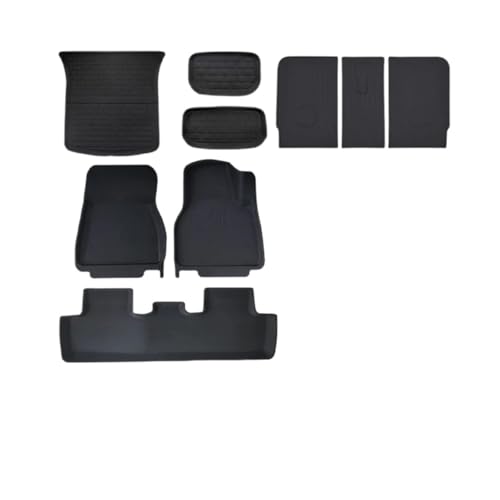Tapis voiture antidérapant Tesla Modele Y 2017-2024 accessoire auto RHD