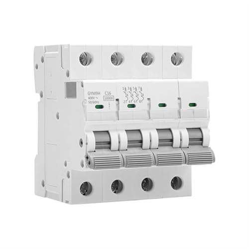 MCB disjoncteur 20A Type AC 4P 10KA pour rail Din - 2