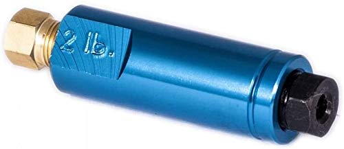 DEMOTOR PERFORMANCE 2 LBS Pound Residual Valve Brake Pressure Check Blue