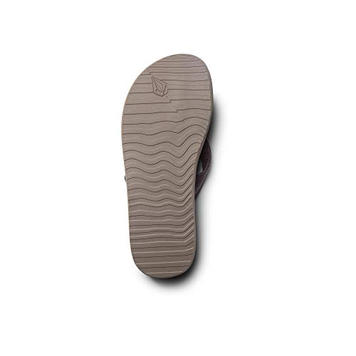 Image of Volcom Men's Victor Sandals - Water-friendly Flip Flops With Comfort Foam Footbed