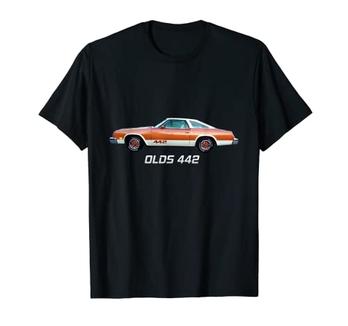 T-Shirt Olds 442 Classic Car Show Vintage Oldsmobile T-Shirt Cover