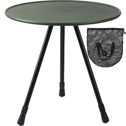 Table de camping relevable à trois pieds pour un repas stable - 2