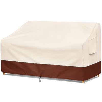 Bestalent Patio Furniture Sofa Covers Waterproof,3-Seater Outdoor Sofa Covers Fits up to 76W x 32.5D x 33H inches