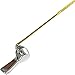 Jones Stephens Chrome Plated Tank Trip Lever with 8" Brass Arm and Metal Spud and Nut