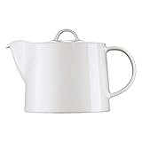 arzberg teekanne mit stövchen  Arzberg Cucina Teekanne / 6 Personen, Tee Kanne, Porzellankanne, Bianca, Porzellan, 1.5 L, 42116-800001-14147