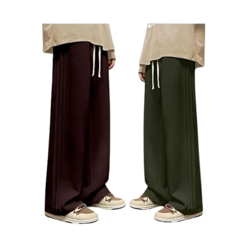 Image of GRECIILOOKS Men Mid Rise Lycra Cargo Track Pants Loose Fit Joggers | Korean Style Travel & Lounge Wear with Pockets