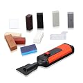 Tile Repair Kit, Porcelain Repair Kit, Ceramic Tile Repair Kit. Includes Electric Heating Pen and 8 Wax Blocks. Ideal for Repairing Cracks, Chips, Shower Gaps, and Granite