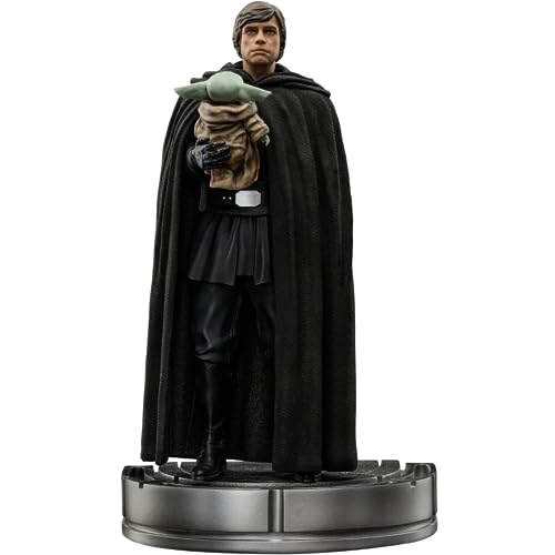 Iron Studios Kunststatue 1/10 Luke Skywalker and Grogu The Mandalorian 21 cm