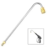 High Pressure Washer Gutter Extension Tool, 13" U-Shaped Wand with Quick Connect for Effective Cleaning - Image 3