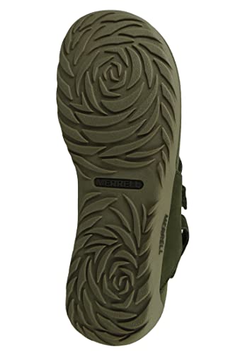 Image of Merrell Terran 3 Cush Convert Post Women Sandals, Nubuck Leather Upper and Adjustable Hook-Loop Closure
