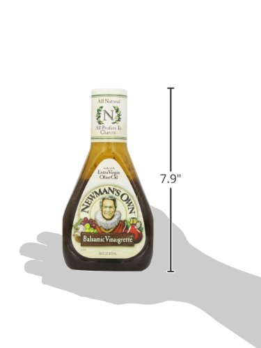 Newman's Own Dressing, Balsamic Vinaigrette, 16 Fl Oz