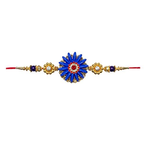 Image of Thawani Enterprises rakhi for brothers Multicolour beautiful combo setk