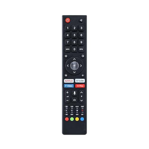 Image of 7SEVEN Compatible with BPL Tv Remote Suitable with Android & Google OS Television of Original Model 32-D4301 43F-A4300 32H-D6300 43F-A4301 32H-A4300 43U-D4310 etc - Pairing Must for Bluetooth Control