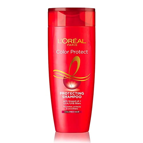L Oréal Paris Color Protect, Protecting Shampoo With Linseed Oil+Uva/Uvb Filter (180Ml)