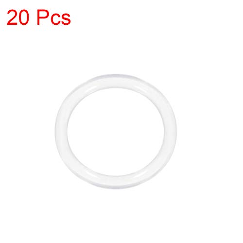 Sourcing map O-ring Silicone, 23mm diametro