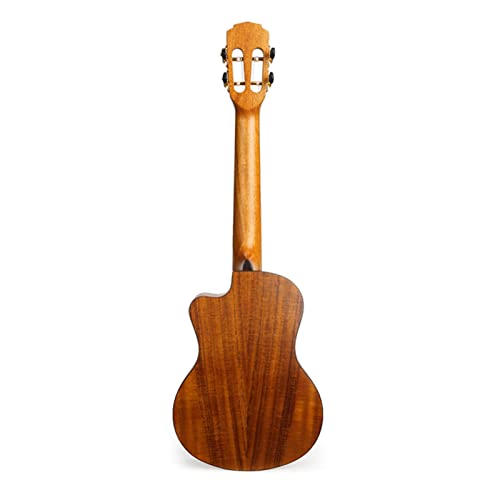 ukulélé Voyage Hole Double Ton De 26 Pouces Ukulele Acacia Petite Guitare Acoustique avec Boîte Électrique - Les Beatles, Paul McCartney, John Lennon, RIngo Starr, George Harrison ukulélé Voyage Hole Double Ton De 26 Pouces Ukulele Acacia Petite Guitare Acoustique avec Boîte Électrique – Image 3