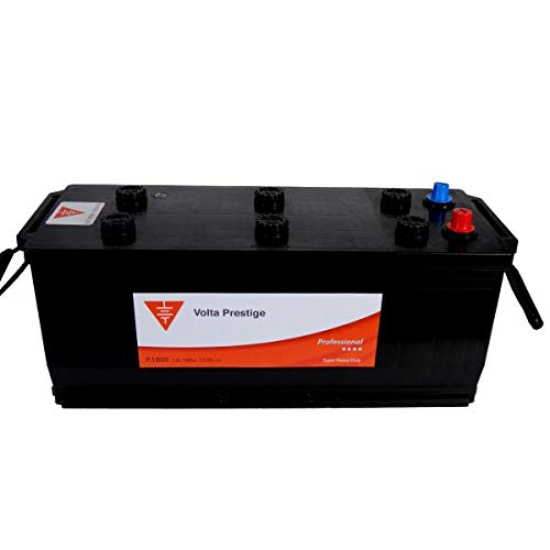 Batería Professional 180Ah para tractor o camión - 12V 180Ah 1050A con borne + derecha
