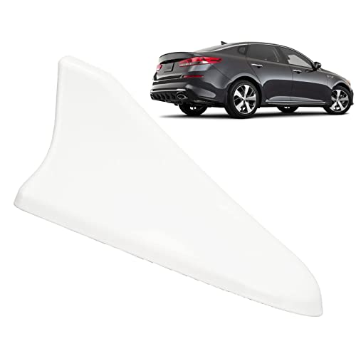 Replacement for Shark Fin Antenna,Antenna Cover Optima 2015,Antenna,Car Shark Fin Antenna Cover 96219 D5000EBQK Roof Aerial Base Replacement for Optima 2014-2020 Grey(White)