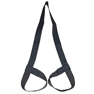 Riarbronee Yoga Mat Carrying Strap Sling，Adjustable Loops for all Mat Sizes（Mat not included）