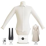 Zenselect Automatischer Hemdenbügler, Tragbar Hemd Bügelmaschine, Hemden Bügelautomat mit Zeitfunktion für Schuhe Kleidung Hosen, 360°-Trocknung