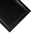 100 Double-Sided Matte Black Zip Top Bags w/Tear Notch 12x18cm (4.7x7