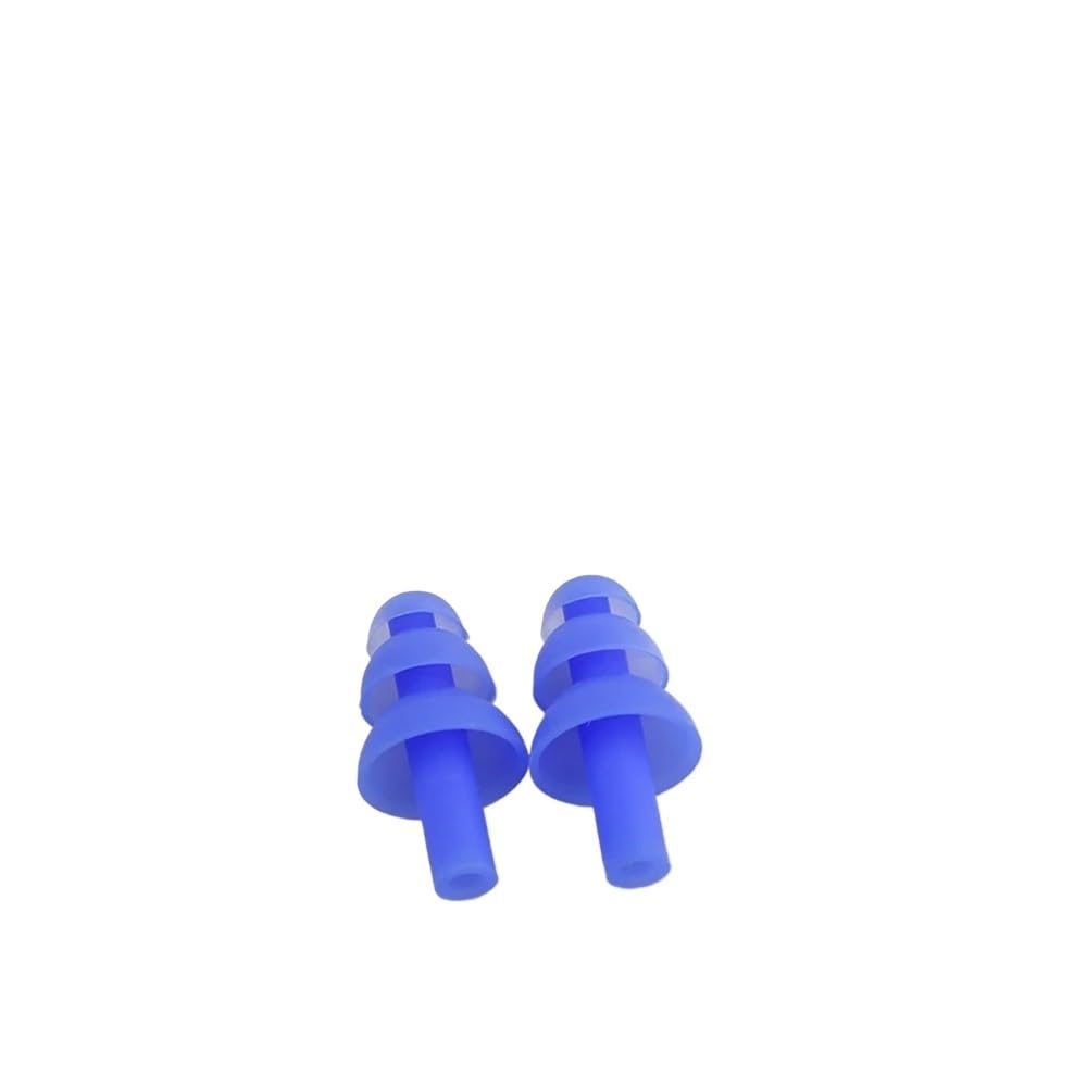 1/2/5/10/20 paires de bouchons d'oreille en silicone souple étanches réutilisables avec réduction du bruit avec boîte (20 paires)